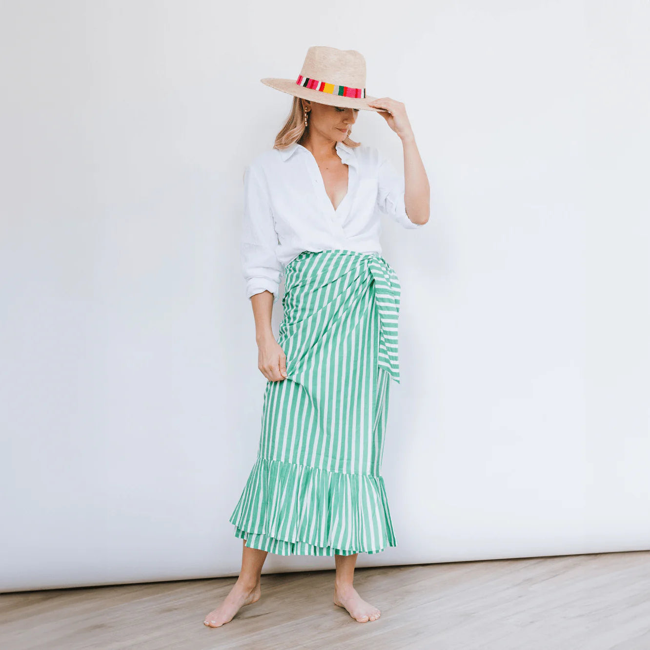 Stripe Vienna Sarong