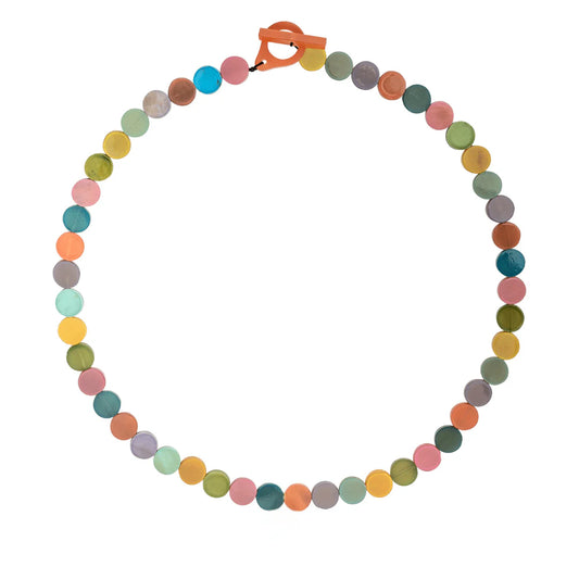 Rainbow Confetti Necklace