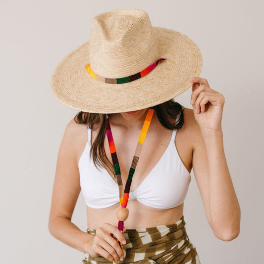 Woven Hat Band | Rainbow