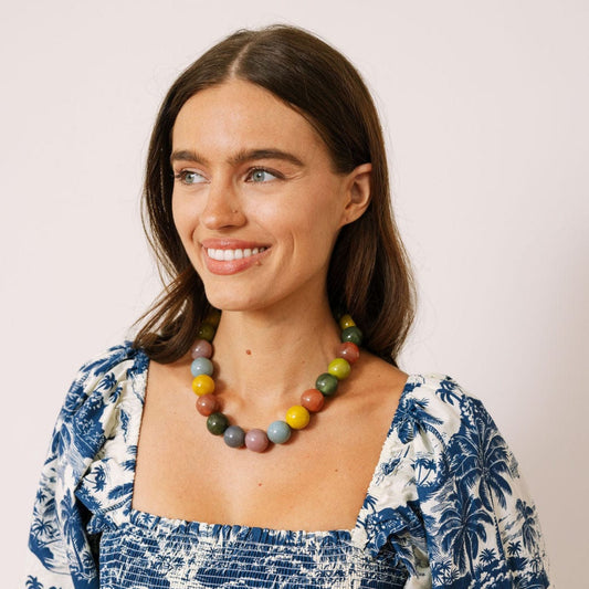 Rainbow Gumball Necklace