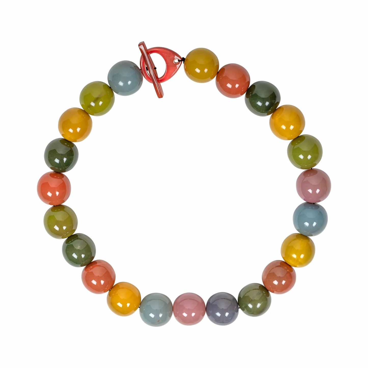 Rainbow Gumball Necklace