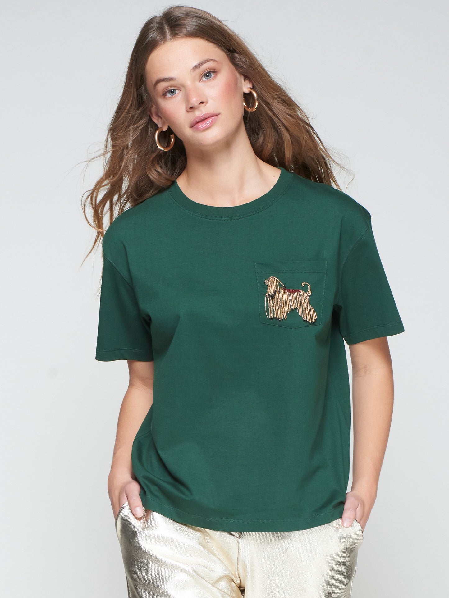 Perro Tee | Verde