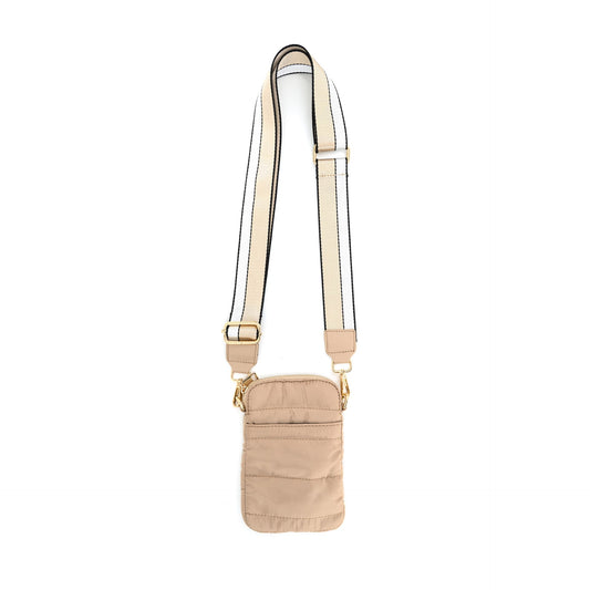 Puffer Cellphone Holder | Beige