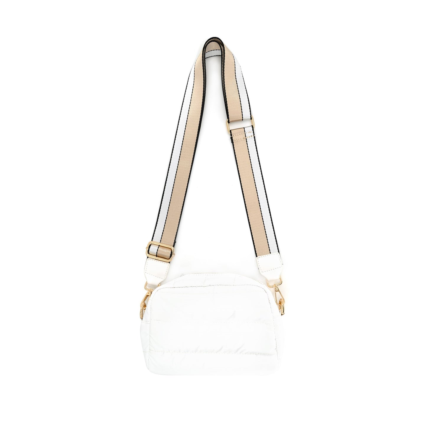 Mini Quilted Bag | White
