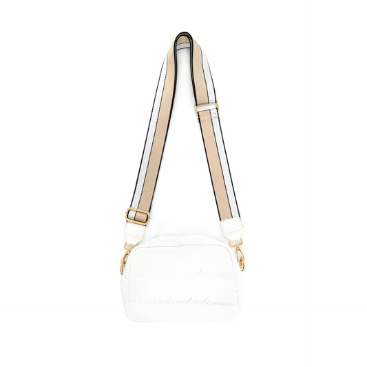 Mini Quilted Bag | White