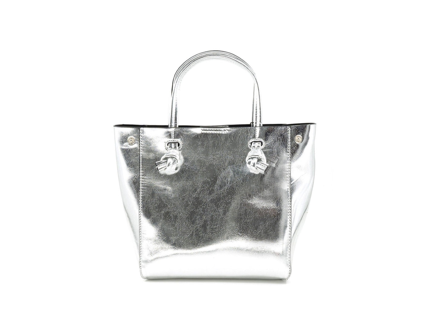 Erika Metallic Bag | Silver