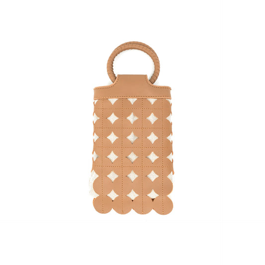 Cut Out Cellphone Bag | Brown