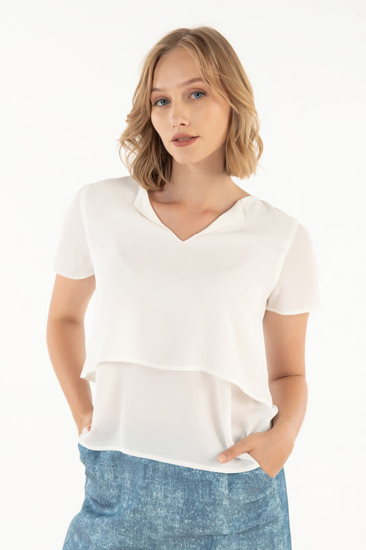 Ace Top | White