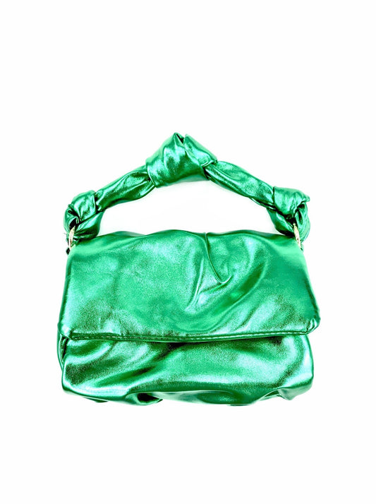 Mini Metallic Bag | Green