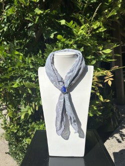 Bandana with Slide | Grey