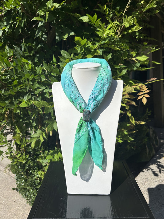 Bandana Stone Slider | Aqua