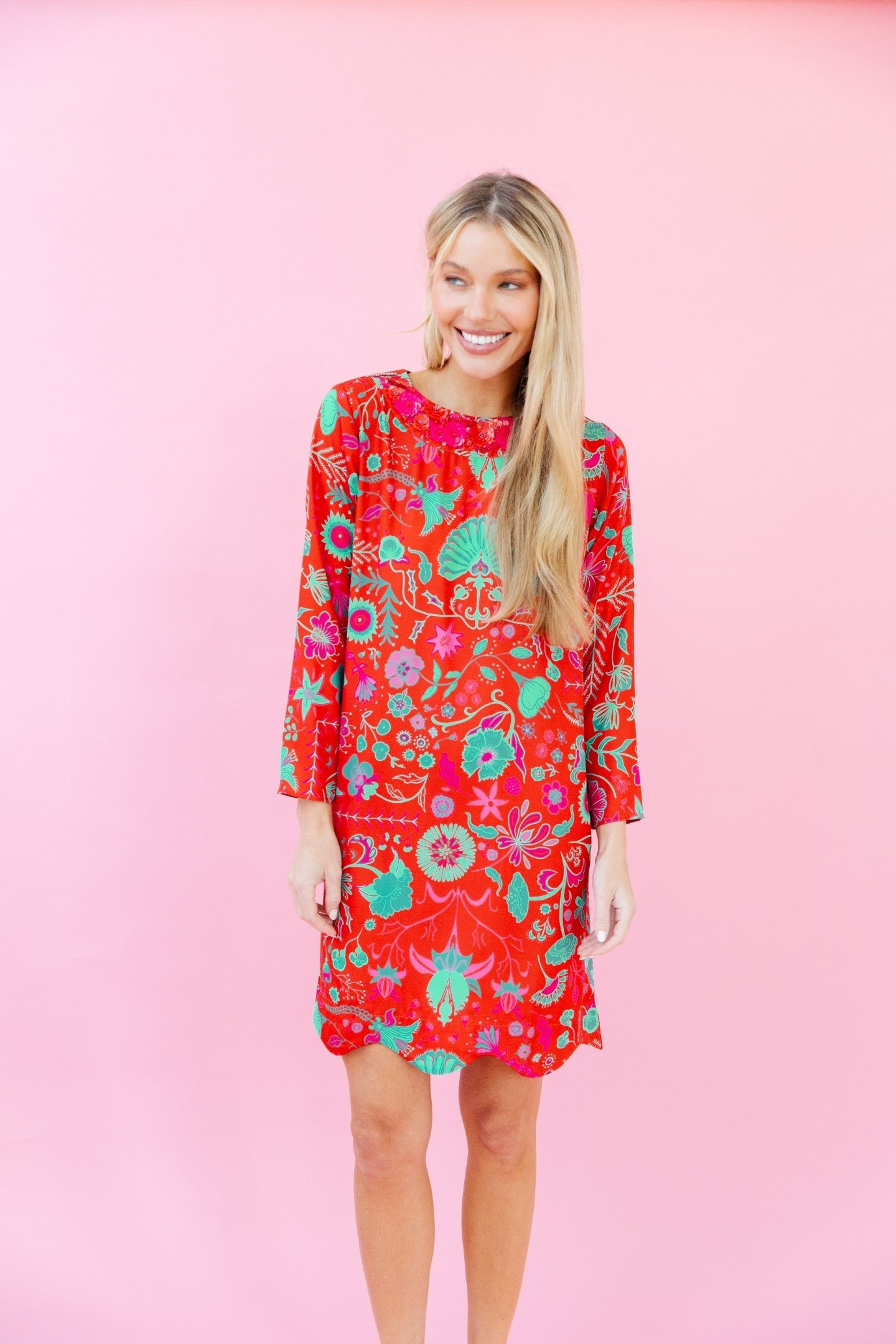 Blair Dress | Festive Floral