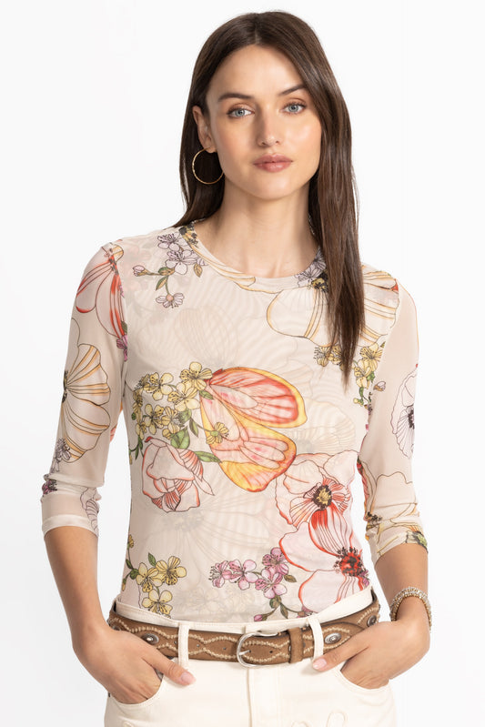 Kaia Mesh Tee