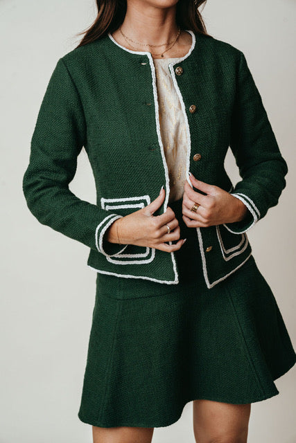 Saluda Skirt | Hunter Green