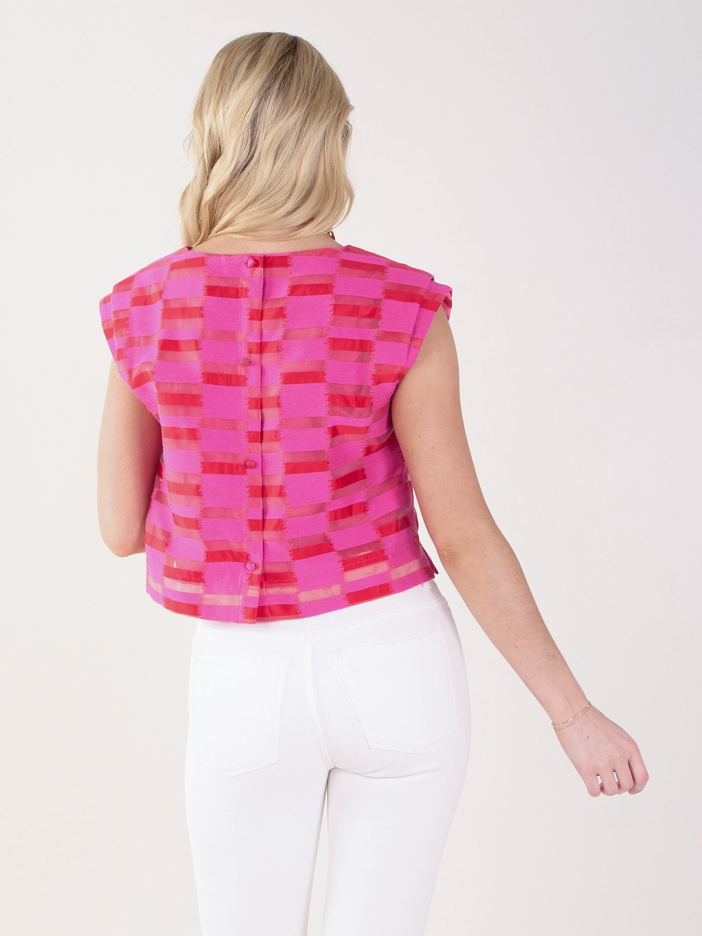 Hatti Tank | Sunset Stripe