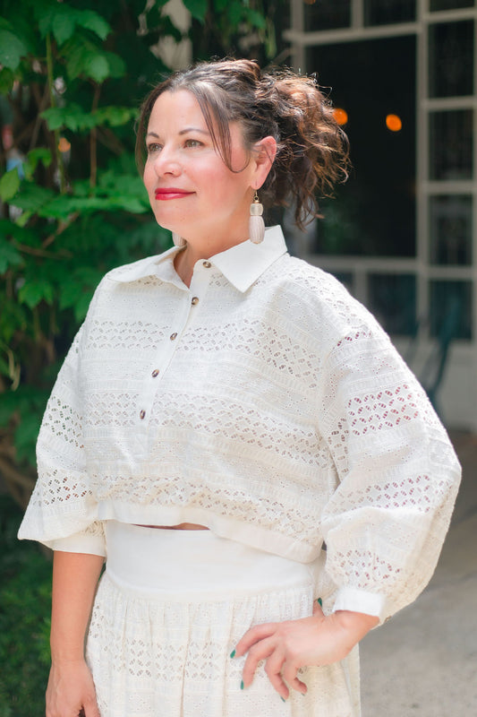 Sean Top | Washed White