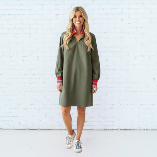 Reece Dress | Olive