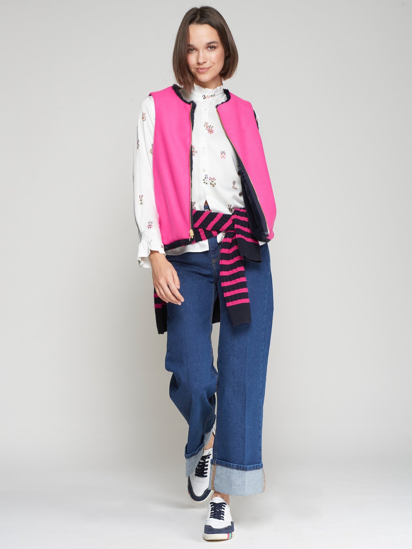 Reversible Rosa Vest