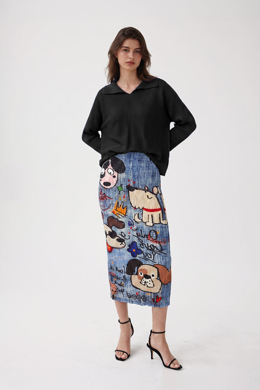Kim Barkin Dog Skirt