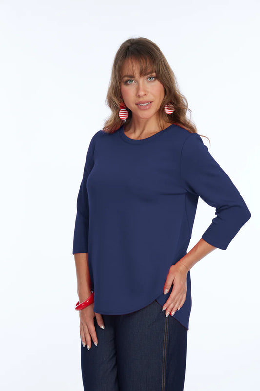 Navy Zofi Top